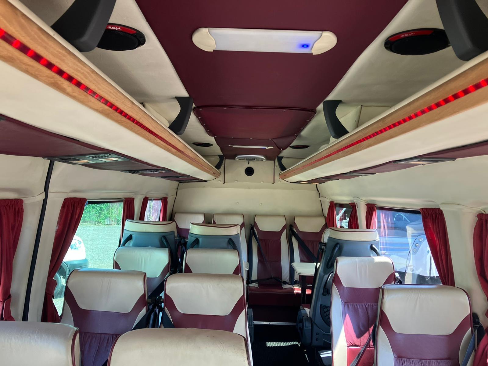 Plush passenger seating