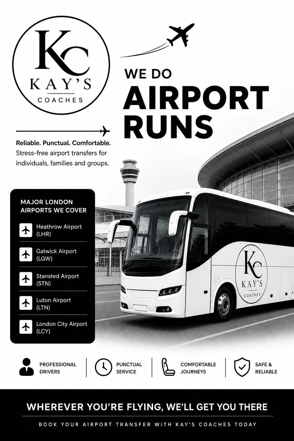 Airport transfer coach service