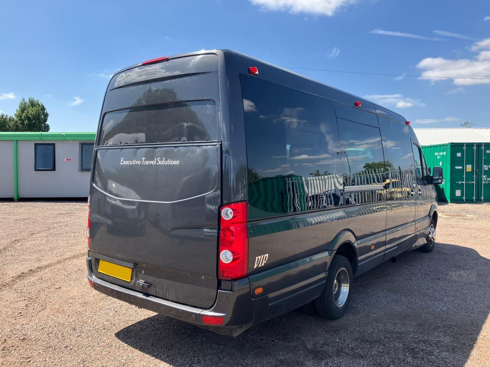 VIP wedding coach with executive interior