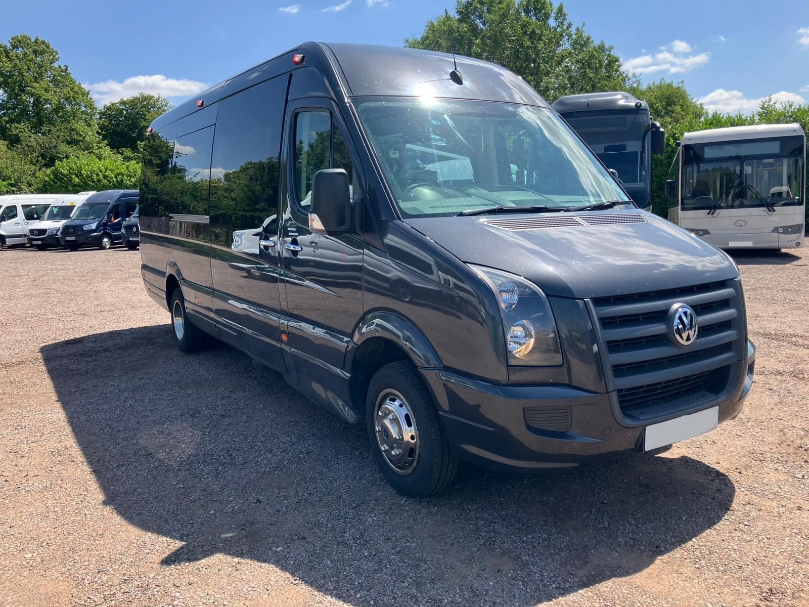 VIP coach on the road